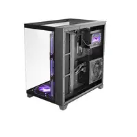 Mars Gaming MC-3C, Caja Gaming ATX, Vista Panorámica 3D con Triple Cristal Templad