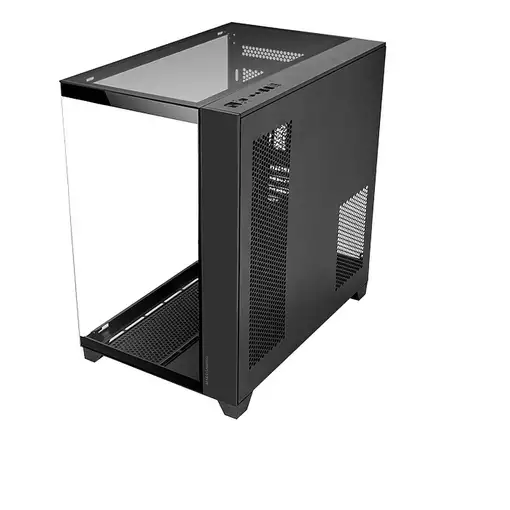 Mars Gaming MC-3C, Caja Gaming ATX, Vista Panorámica 3D con Triple Cristal Templad