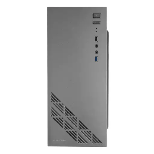 Mars Gaming MC100 - Caja Gaming ATX, ventilador 90mm FRGB, ventilación convect-coo