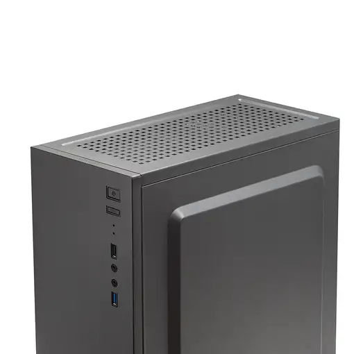 Mars Gaming MC100 - Caja Gaming ATX, ventilador 90mm FRGB, ventilación convect-coo