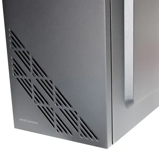 Mars Gaming MC100 - Caja Gaming ATX, ventilador 90mm FRGB, ventilación convect-coo