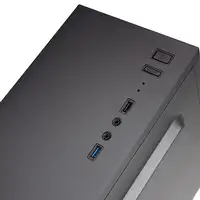 Mars Gaming MC100 - Caja Gaming ATX, ventilador 90mm FRGB, ventilación convect-coo