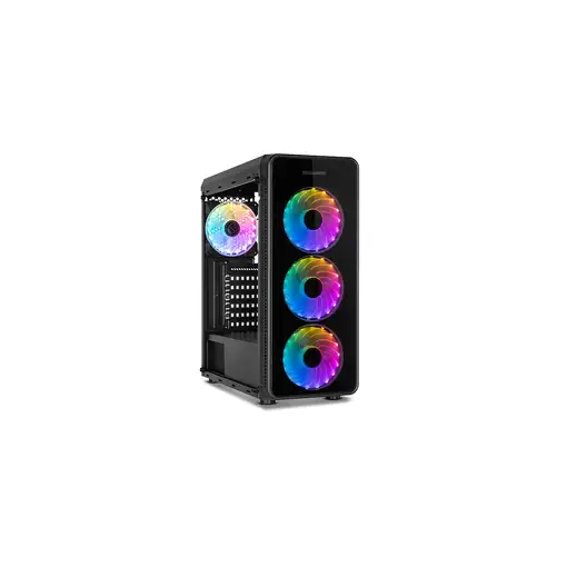NOX Hummer TGM Midi Tower Negro