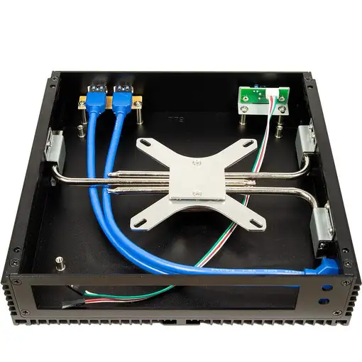 Inter-Tech IP-40 Small Form Factor (SFF) Negro