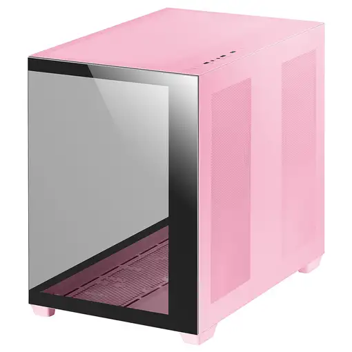 Mars Gaming MCV4 Rosa, Torre Gaming Custom XXL E-ATX, Ventana Cristal Templado Lat