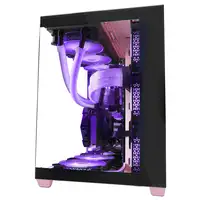 Mars Gaming MCV4 Rosa, Torre Gaming Custom XXL E-ATX, Ventana Cristal Templado Lat