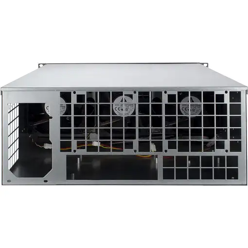 Inter-Tech 88887236 carcasa de ordenador Estante Negro, Gris