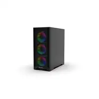 Inca EMG-17XB carcasa de ordenador Midi Tower Negro