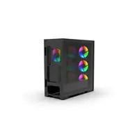 Inca EMG-17XB carcasa de ordenador Midi Tower Negro