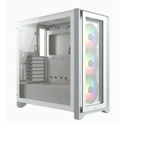 Corsair iCUE 4000X RGB Midi Tower Blanco