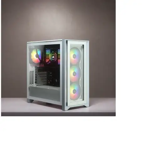 Corsair iCUE 4000X RGB Midi Tower Blanco