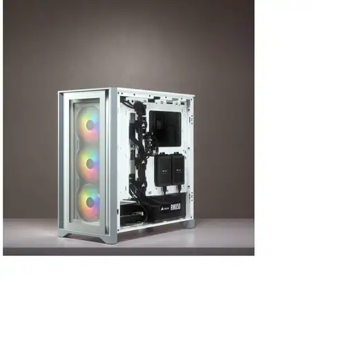 Corsair iCUE 4000X RGB Midi Tower Blanco