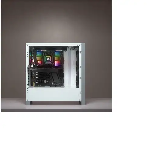 Corsair iCUE 4000X RGB Midi Tower Blanco