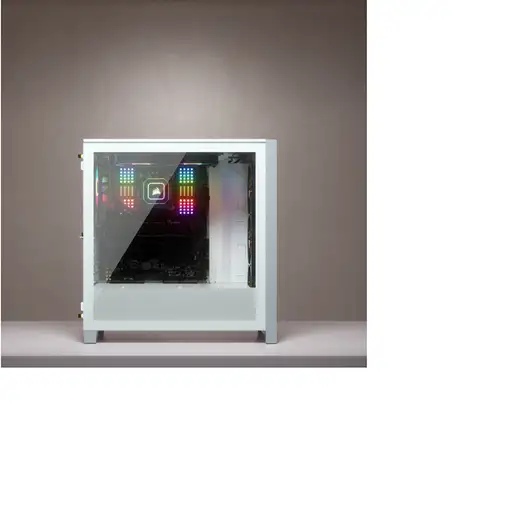Corsair iCUE 4000X RGB Midi Tower Blanco