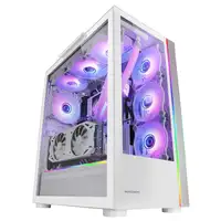 Mars Gaming MC-ULTRA, Torre Gaming Custom XXL E-ATX, Doble Tira LED ARGB, Doble Ve