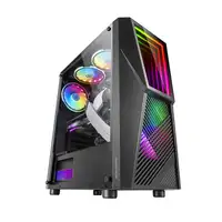 Mars Gaming MC777, Caja PC Gaming, Infinity Mirror ARGB, Cristal Templado, 2xVenti