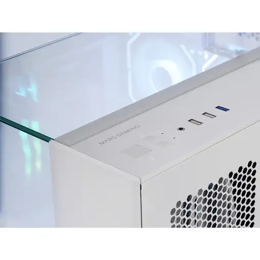 Mars Gaming MCVISIONW carcasa de ordenador Midi Tower Blanco