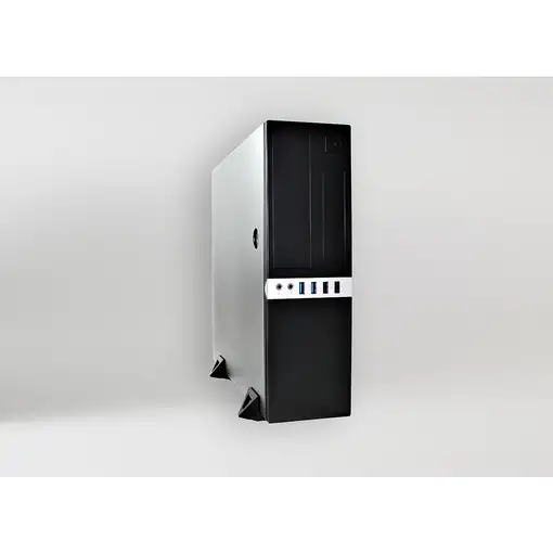 CoolBox COO-PCT450S-BZ carcasa de ordenador Perfil bajo (Slimline) Negro 300 W
