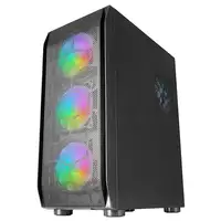 Mars Gaming MC-KX, Torre Gaming Premium E-ATX, Sistema CPU Freezer, 5 Ventiladores