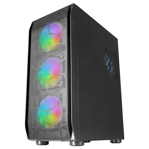 Mars Gaming MC-KX, Torre Gaming Premium E-ATX, Sistema CPU Freezer, 5 Ventiladores