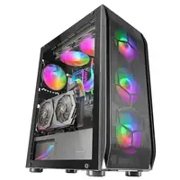 Mars Gaming MC-KX, Torre Gaming Premium E-ATX, Sistema CPU Freezer, 5 Ventiladores