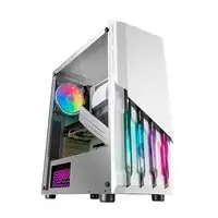 Mars Gaming MC-X2, Caja PC Gaming ATX, Frontal Acero FRGB, 2 Ventiladores 12cm FRG