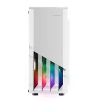 Mars Gaming MC-X2, Caja PC Gaming ATX, Frontal Acero FRGB, 2 Ventiladores 12cm FRG