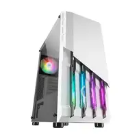 Mars Gaming MC-X2, Caja PC Gaming ATX, Frontal Acero FRGB, 2 Ventiladores 12cm FRG