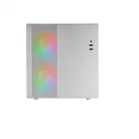Mars Gaming MC-400, Caja Gaming Compacta Micro-ATX, Ventana Lateral Completa Crist