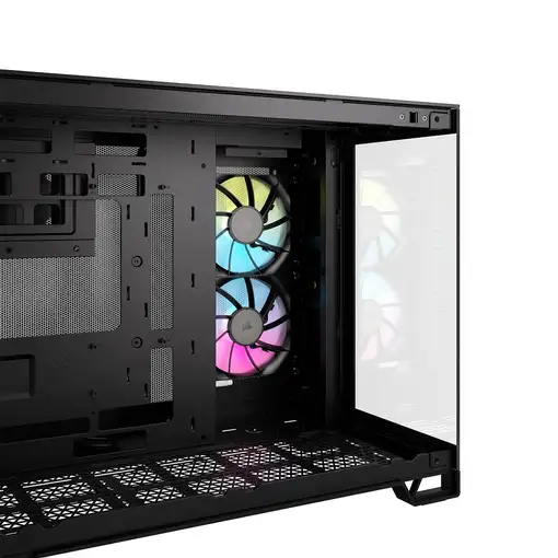 Corsair 2500X RGB Micro Torre Negro