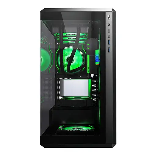 KeepOut XC-905 PRO+ carcasa de ordenador Negro