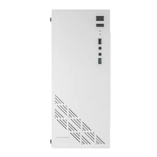 Mars Gaming MC100W - Caja Gaming ATX, ventilador 90mm FRGB, ventilación convect-co
