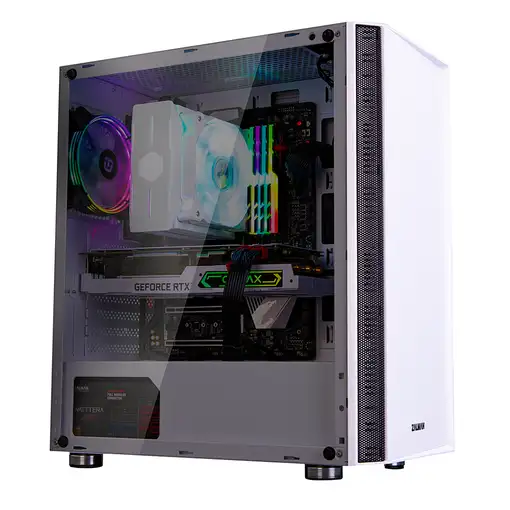 Zalman R2 WHITE carcasa de ordenador Midi Tower Blanco