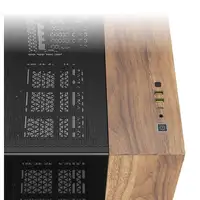 Corsair CC-9011286-WW carcasa de ordenador Midi Tower Negro, Nuez