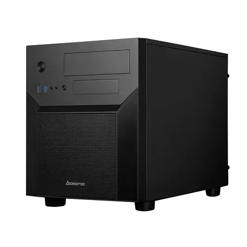Chieftec CI-02B-OP carcasa de ordenador Cubo Negro