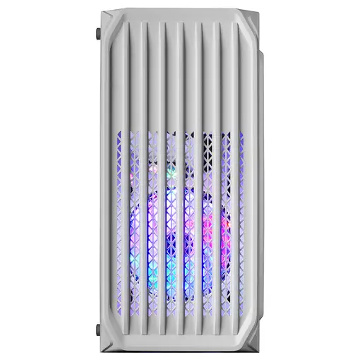 Mars Gaming MC-S2, Caja PC Compacta Gaming Micro-ATX, 2 Ventiladores FRGB Raibow c