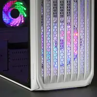 Mars Gaming MC-S2, Caja PC Compacta Gaming Micro-ATX, 2 Ventiladores FRGB Raibow c