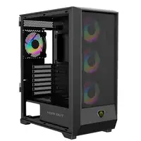 KeepOut XC-501 MESH carcasa de ordenador Negro