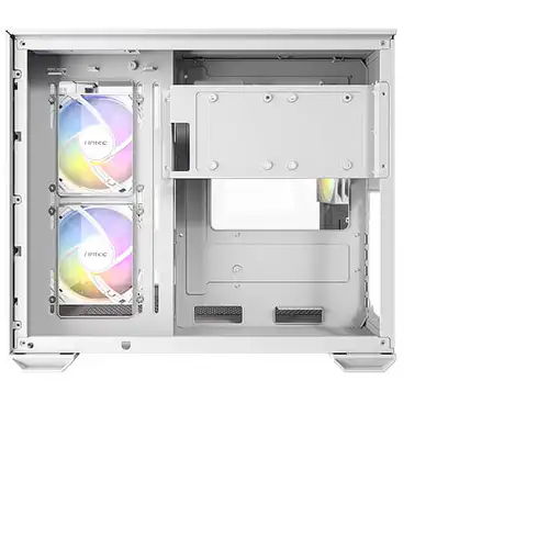 Antec CX600M Trio ARGB White Mini Tower Transparente, Blanco