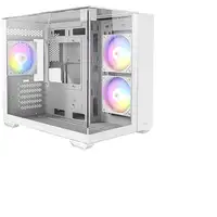 Antec CX600M Trio ARGB White Mini Tower Transparente, Blanco
