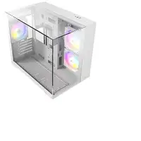 Antec CX600M Trio ARGB White Mini Tower Transparente, Blanco