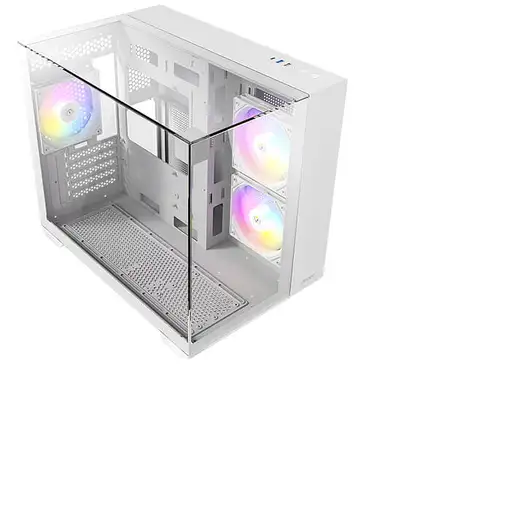Antec CX600M Trio ARGB White Mini Tower Transparente, Blanco
