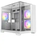Antec CX600M Trio ARGB White Mini Tower Transparente, Blanco
