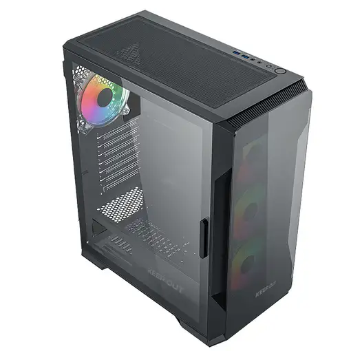 KeepOut XC-901 PRO carcasa de ordenador Negro
