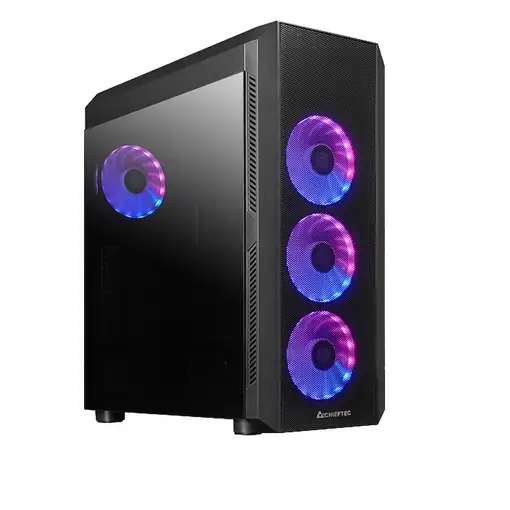 Chieftec GL-04B-OP carcasa de ordenador Midi Tower Negro