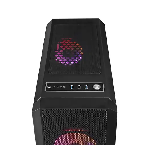 Chieftec GL-04B-OP carcasa de ordenador Midi Tower Negro