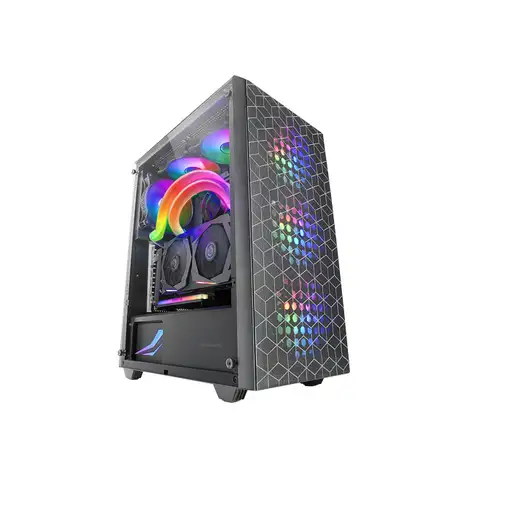 Mars Gaming MC-MAG, Caja Gaming ATX, Ventana Lateral Completa Cristal Templado, Do