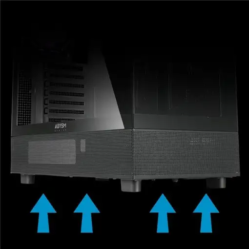 ABYSM Caja ATX Danube SAVA H400 Negro