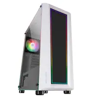 Mars Gaming MC-ART Blanco, Caja PC Gaming ATX, Doble Cristal Templado Dibujable, A