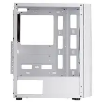 Mars Gaming MC-ART Blanco, Caja PC Gaming ATX, Doble Cristal Templado Dibujable, A